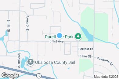 Map image of the property - 1642 E 1st Ave