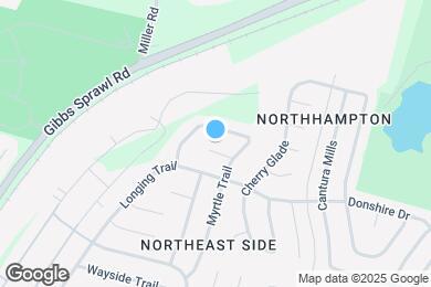 Map image of the property - 7915 Oval Meadows