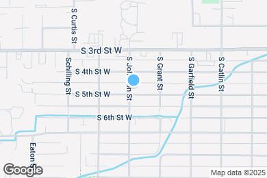 Map image of the property - 680 S Johnson St