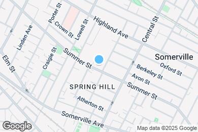 Map image of the property - 175 Summer St