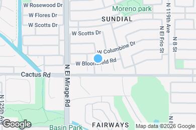 Map image of the property - 12234 N 121st Ln