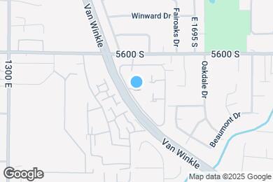 Map image of the property - 1586 E Ventnor Ave