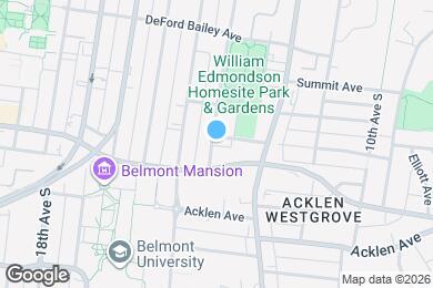 Map image of the property - 1722 14th Ave S