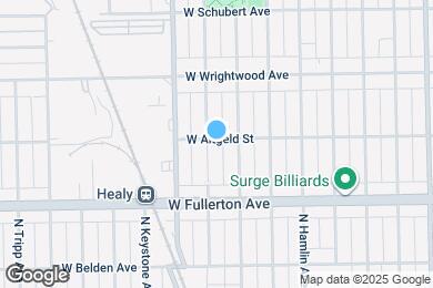 Map image of the property - 3917 W Altgeld St
