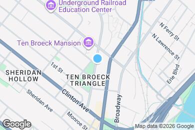 Map image of the property - 77 Ten Broeck St