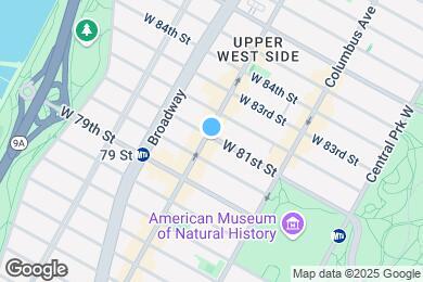 Map image of the property - West 81st Street