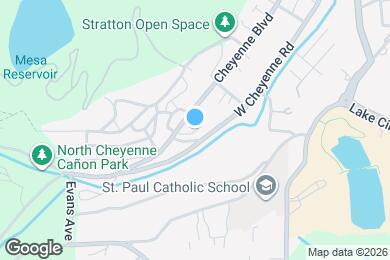 Map image of the property - 1702 1/2 W Cheyenne Rd