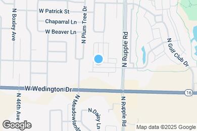 Map image of the property - 4173 W Santa Maria Ln
