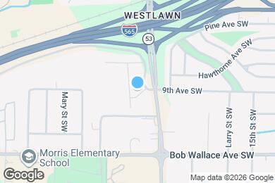 Map image of the property - 4306 9th Ave