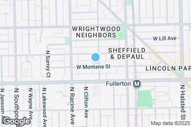 Map image of the property - 1108 W Montana St