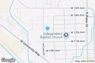 Map image of the property - 1200 N Cora St
