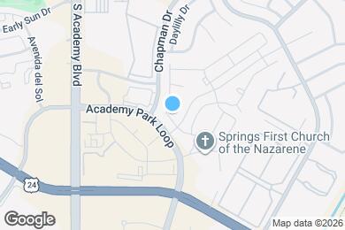 Map image of the property - 1055 Petra Heights