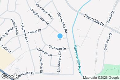 Map image of the property - 2503 Post Ct