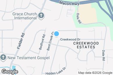 Map image of the property - 3224 Creekwood Dr