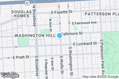 Map image of the property - 10 S Wolfe St