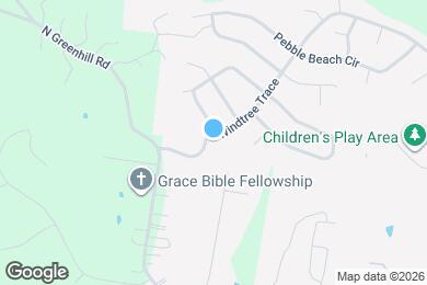 Map image of the property - 1067 Windtree Trace