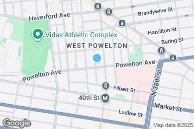 Map image of the property - 4005 Powelton Ave