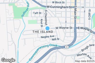Map image of the property - 340 Virginia Ave