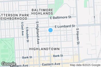 Map image of the property - 121 S Conkling St