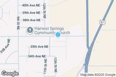 Map image of the property - 1112 36th Ave NE