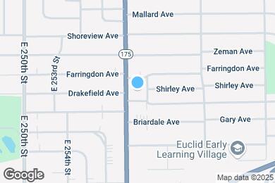 Map image of the property - 611 E 260th St