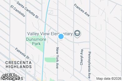 Map image of the property - 3355 Reta St