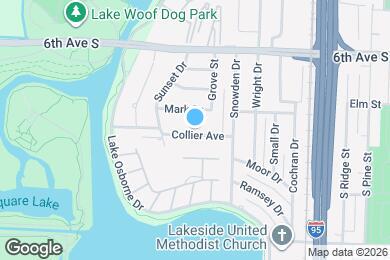 Map image of the property - 2022 Collier Ave