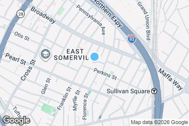 Map image of the property - 14 Arlington St