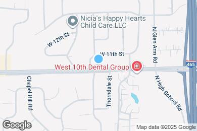 Map image of the property - 6630 W 10th St