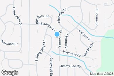 Map image of the property - 8919 Yarmouth Dr