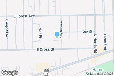 Map image of the property - 1175 Maple St