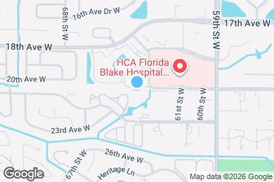 Map image of the property - The Blake at Bradenton