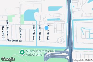 Map image of the property - 20540 NW 17th Ave
