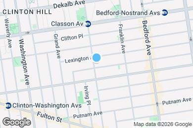 Map image of the property - 431 Classon Ave