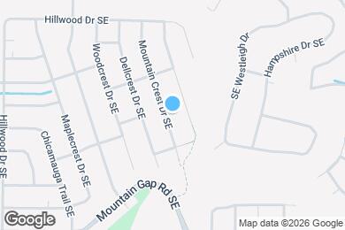 Map image of the property - 11313 Mountain Crest Dr SE
