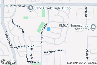 Map image of the property - 7089 Cattle Dr