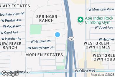 Map image of the property - 9421 N 93rd Ave