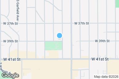 Map image of the property - 2200 W 39th St