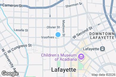 Map image of the property - 617 Lafayette St