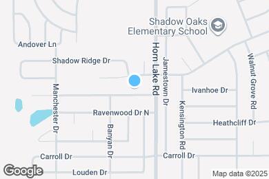 Map image of the property - 4078 Shadow Glen Dr