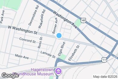 Map image of the property - 753 W Washington St