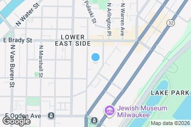 Map image of the property - 1632 N Franklin Pl