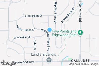Map image of the property - 5769 Woodland Trace Blvd