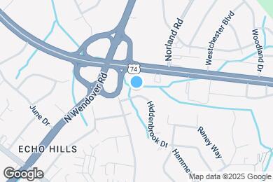 Map image of the property - 4025 Hiddenbrook Dr