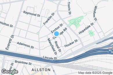 Map image of the property - 52 Coolidge Rd
