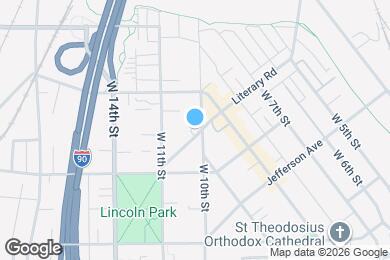 Map image of the property - 2258 W 10th St