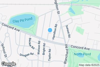 Map image of the property - 25 Baker St