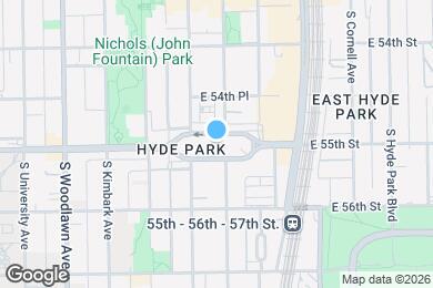 Map image of the property - 1400 E 55th Plz