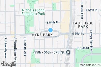 Map image of the property - 1401 E 55th St