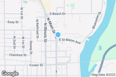 Map image of the property - 605 N Main St